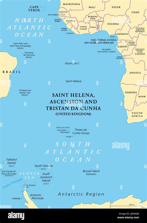 Africa Map Atlantic Ocean