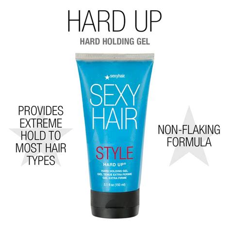 Style Sexy Hair Hard Up Hard Holding Gel Sexy Hair Concepts Cosmoprof