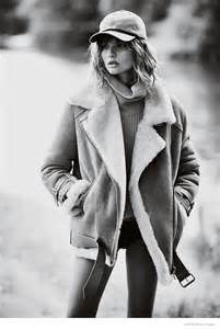 Magdalena Frackowiak Models Fall Outerwear For Mixte By Emma Tempest