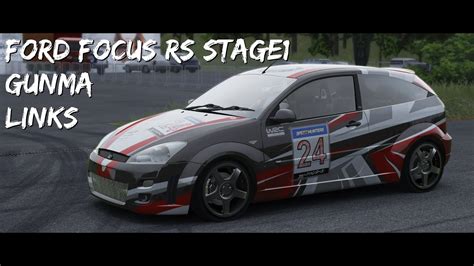 Assetto Corsa Ford Focus RS Stage Gunma Gunsai Touge LINKS
