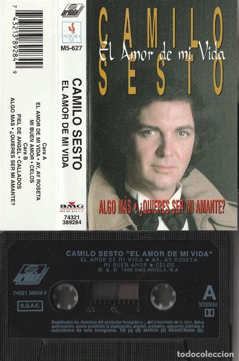 Camilo Sesto El Amor De Mi Vida Cassette Ari Vendido