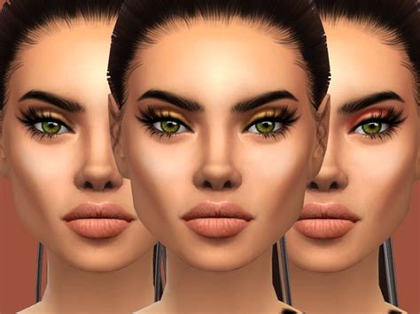The Gold Eyeshadow Palette By Primrosesmith At Tsr Sims 4 Updates
