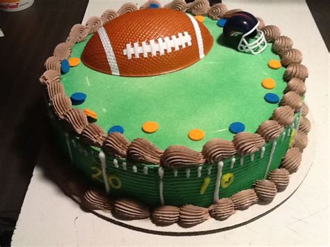 Add dairy free milk if any additional liquid is needed. DQ cakes...Dairy Queen Football | Ice cream birthday cake ...