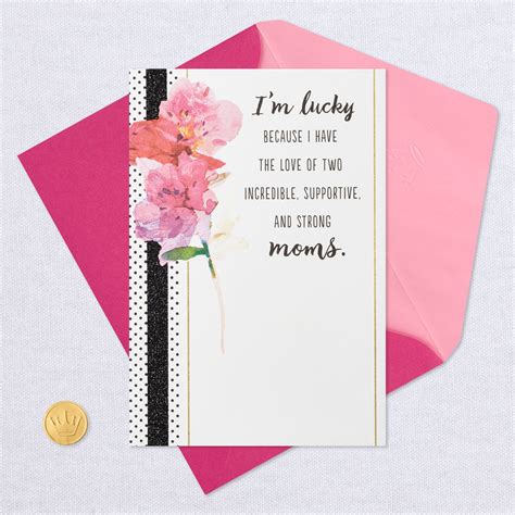 Same Sex Mothers Day Card For Two Moms Greeting Cards Hallmark