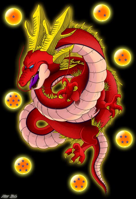 He is the third eternal dragon introduced in dragon ball. Red Shenron by Niiii-Link on DeviantArt