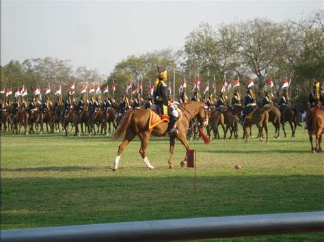 61st Cavalrys Mounted Review At Jaipur Indians For Guns