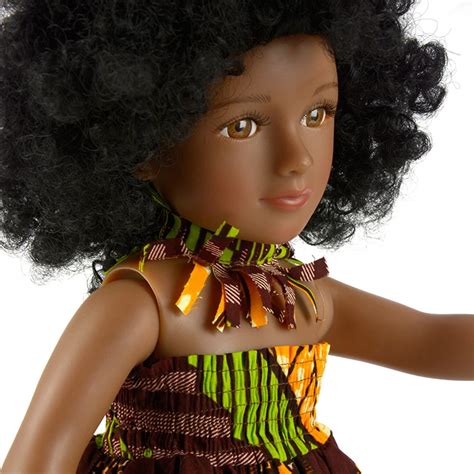 18 Inch Black Doll Curly Hair Black Skin Vinyl Doll Buy Black Skin