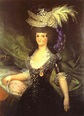 Queen Maria Luisa - Francisco Goya - WikiArt.org - encyclopedia of ...