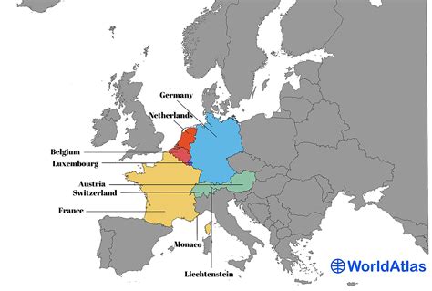 Western European Countries Worldatlas