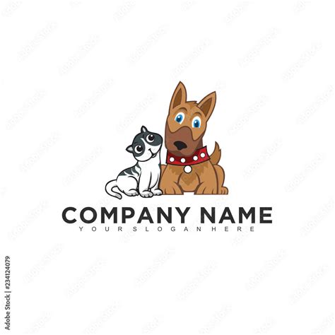 Simple Minimalistic Modern Professional Logo Design Of Animal Pet