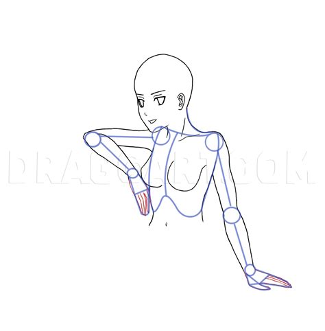 How To Draw Anime Bodies Step By Step Drawing Guide By Yoneyu Dragoart
