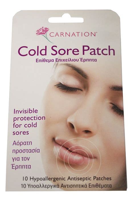 Carnation Cold Sore Patch 10 Per Pack Usl Consumer