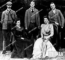 Photograph of the Chamberlain family after Joseph Chamberlain's ...