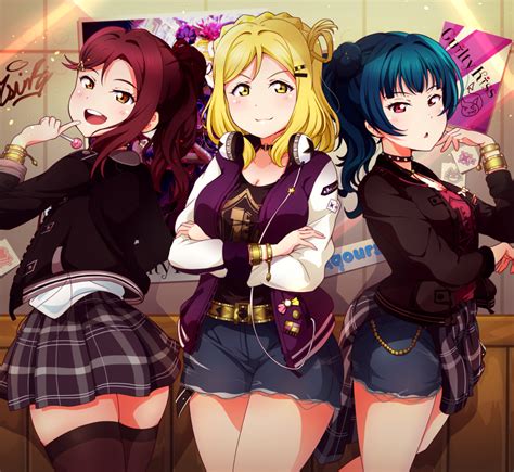 Tsumikiy Ohara Mari Sakurauchi Riko Tsushima Yoshiko Love Live