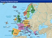 Online Maps: Western European map