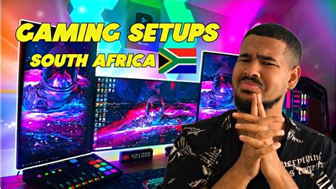 Reacting To South African Gaming Setups Geez Youtube