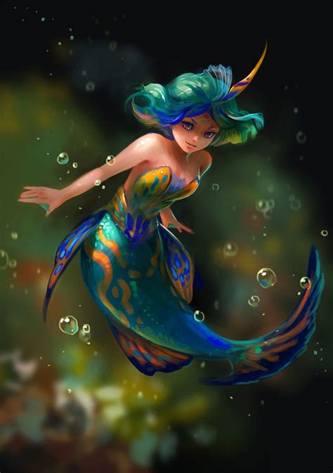 Mermay By Sandara On Deviantart Beautiful Mermaids Mermaid Art