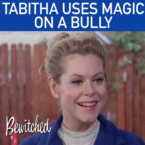Tabitha Uses Magic On A Bully Bewitched Samantha Elizabeth Montgomery Tries To Get Tabitha