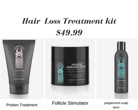 Without hair loss treatment, these men are likely to be completely bald by their early thirties. The Hair Loss Treatment Kit