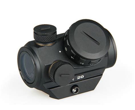 Tactical 1x20 Hd Reflex Red Dot Sight Scope With 20mm Weaver Rail Mount