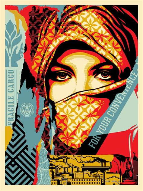 Golden Future For Some Print Set Avail 1017 Obey Giant Shepard