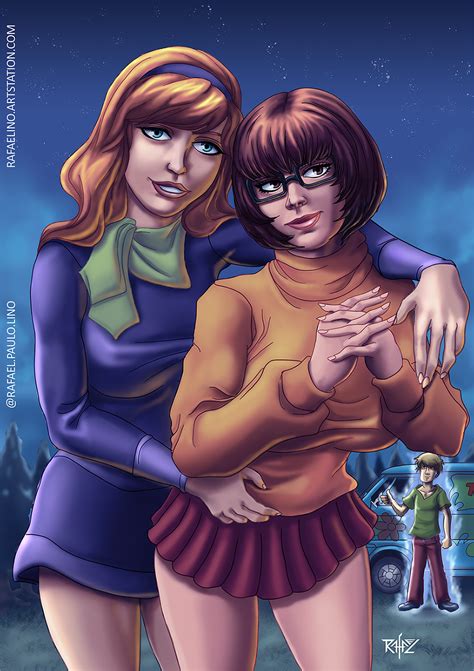 Velma And Daphne Close Friendship By Rafadg Hentai Foundry