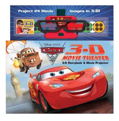 Disney Pixar Cars 2 3d Movie Theater Storybook Storybook And Movie