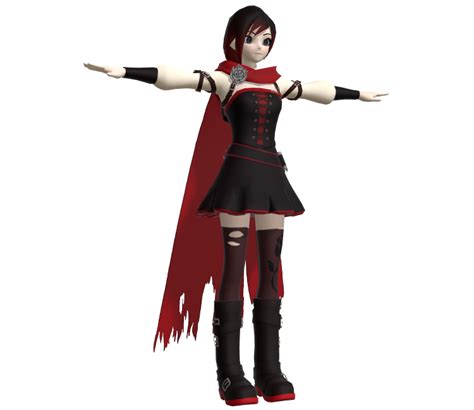 Pc Computer Rwby Grimm Eclipse Ruby Post Timeskip The Models Resource