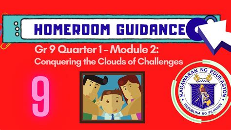 Homeroom Guidance Program Grade 9 Quarter 1 Module 2 Youtube