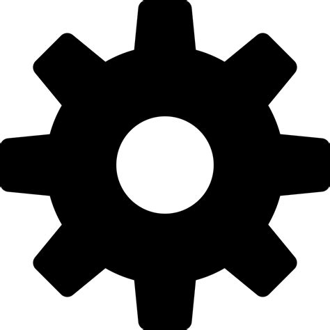 Gear Setting Icon Clipart Full Size Clipart 5567171 Pinclipart