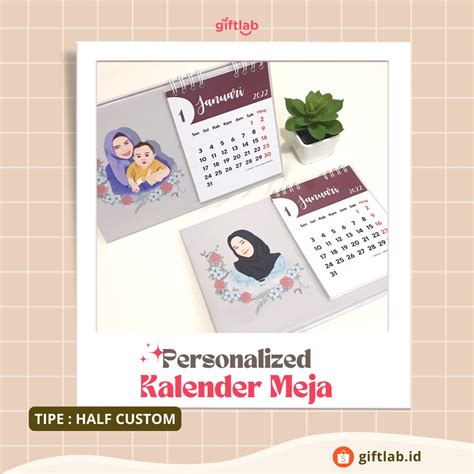 Jual Kalender Meja 2023 Custom Kalender Duduk Tlabid Shopee Indonesia