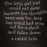 Rabbit Hole | Alice and wonderland quotes, Wonderland quotes, Rabbit hole