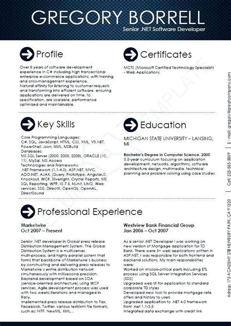 Experienced software developer cv example. software engineer resume templates this image presents the ...