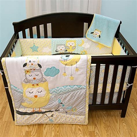 We don't know when or if this item will be back in stock. Baby's First by Nemcor Naptime Owls Crib Bedding ...