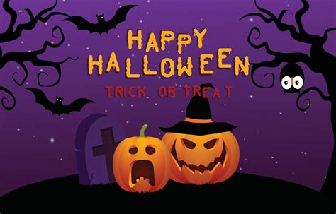 Happy Halloween Scary Background 2414505 Vector Art At Vecteezy