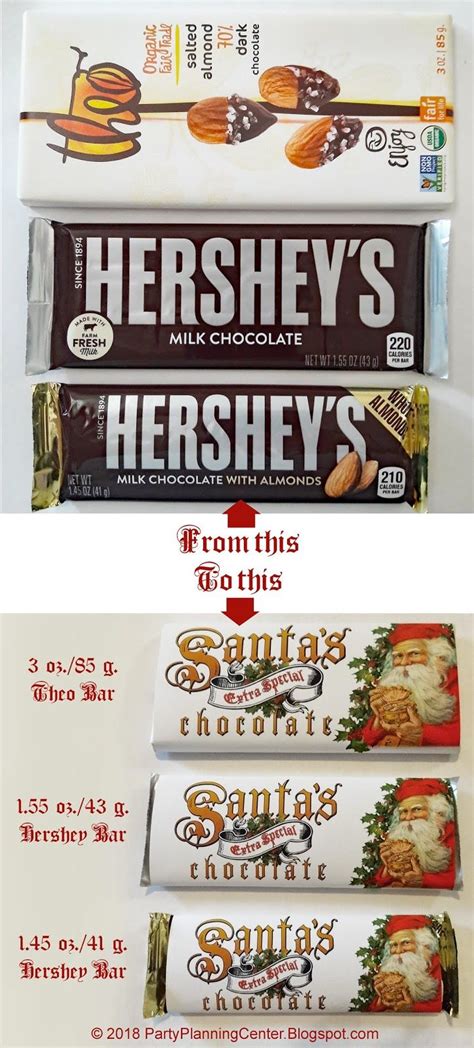 Free candy bar templates online. Party Planning: Free Santa Claus Christmas Candy Bar Wrappers | Christmas candy bar, Candy bar ...