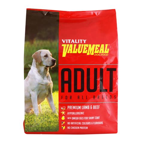 Value Meal Adult Dog Food By Vitality Caminade Petshop