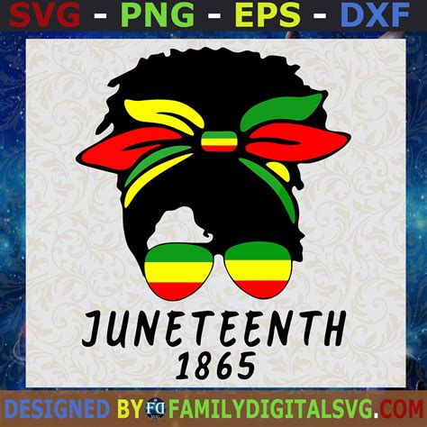 #Juneteenth Mom 1865, Independence Day, Freedom Day SVG | Digital Files