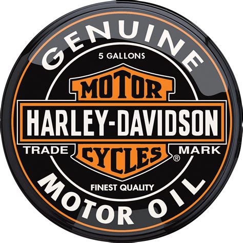 Harley Davidson Motor Oil Logo By Ms Ivette Kihn Posters Harley