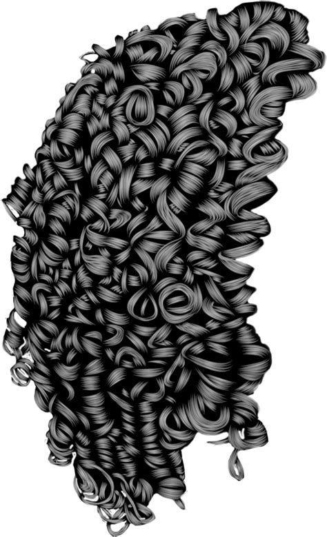 Curly Hair Girl Png Image Png All Png All