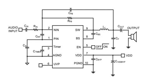 Ic Class D Amplifier Circuit