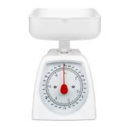 A scale or balance is a device to measure weight or mass. Hanson H005 Plastic Mechanical Kitchen Weighing Scales ...