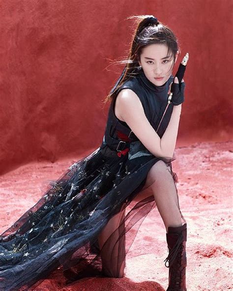 liu yifei as mulan promotion disney princess photo 41505180 fanpop