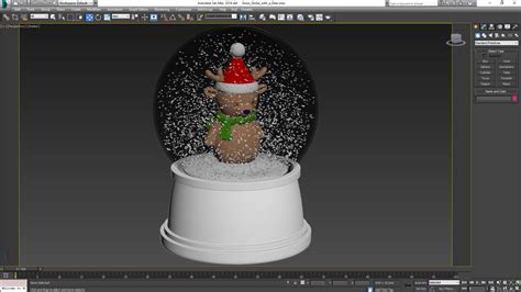 Snow Globe Deer 3d Model Turbosquid 1540884