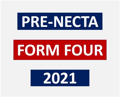 Pre Necta Exams Form Four 2021 Msomi Bora