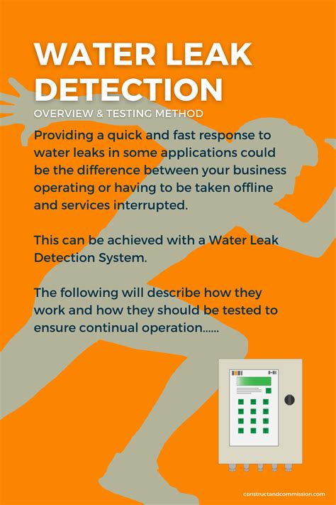 Water Leak Detection Leaks Detection System