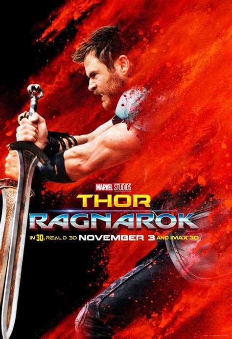 Thor Ragnarok Thor 3 Ragnarok 2017 Crtelesmix