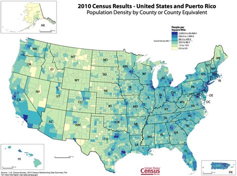 United States Population Map