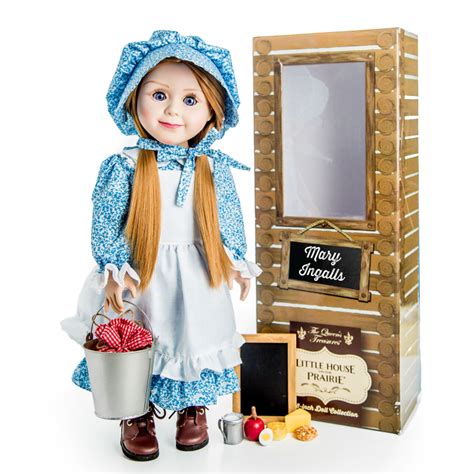 Mary ingalls little house on the prairie. 18" Little House On The Prairie Mary Ingalls Doll