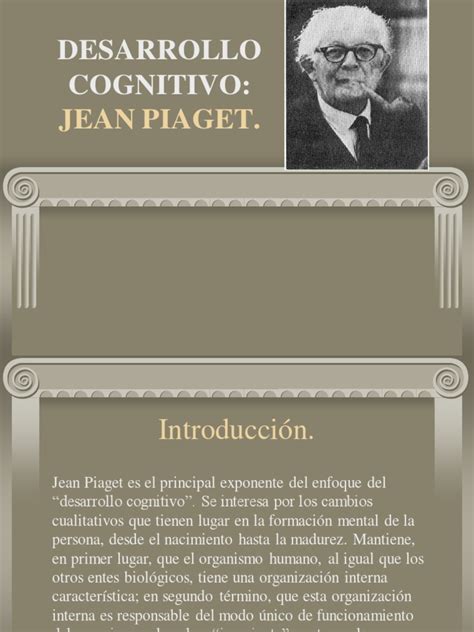 Jean Piaget Desarrollo Cognitivo Pdf Desarrollo Cognitivo Cognición
